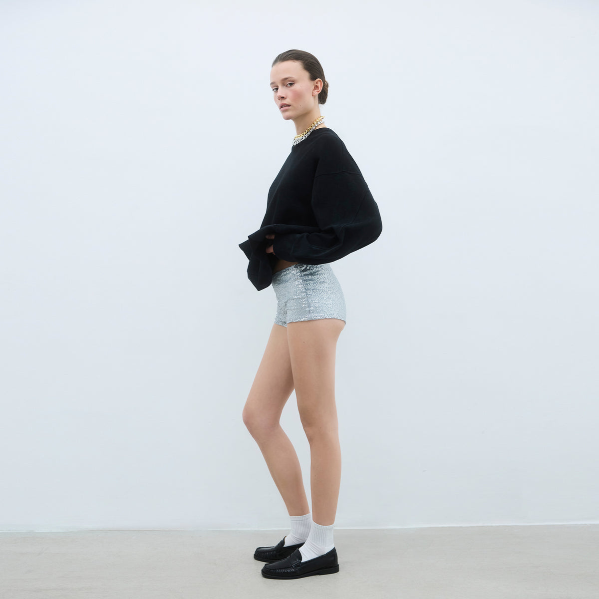 NIVA SEQUIN SHORT