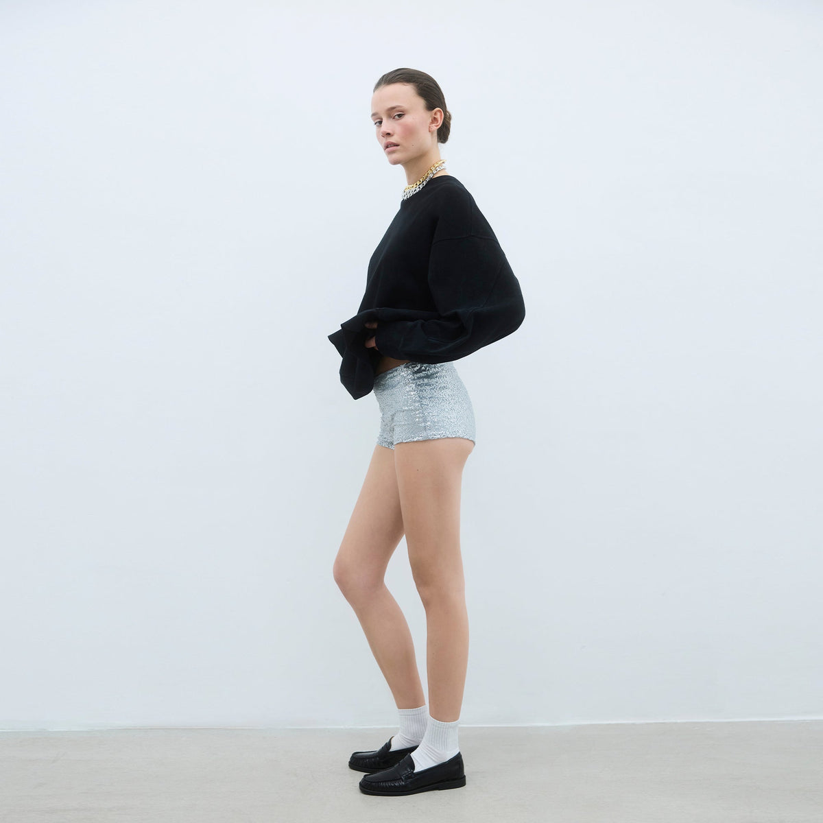 NIVA SEQUIN SHORT