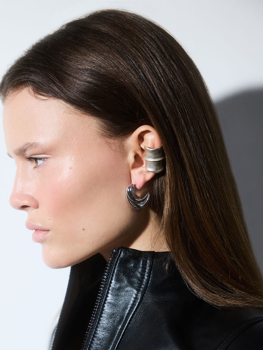 LEVA SILVER EARRINGS