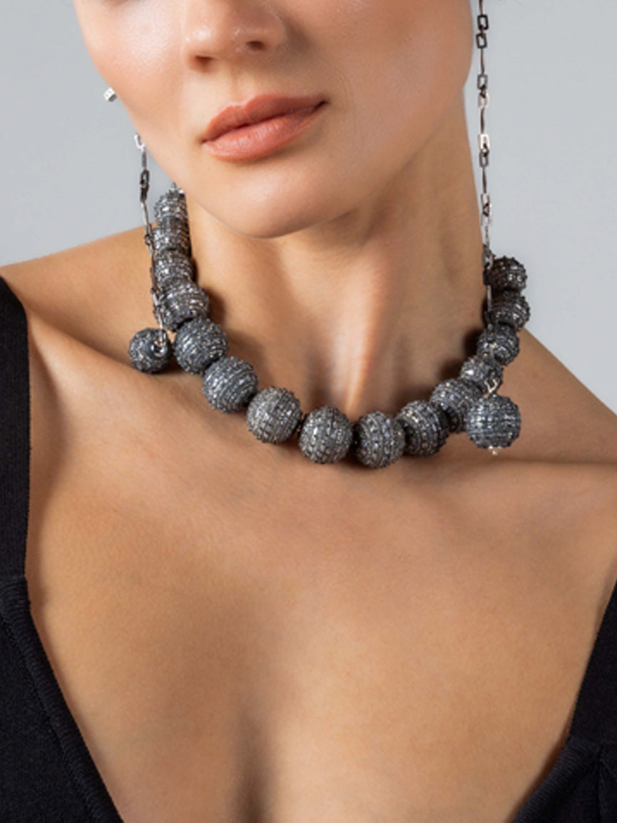 ROA SILVER NECKLACE