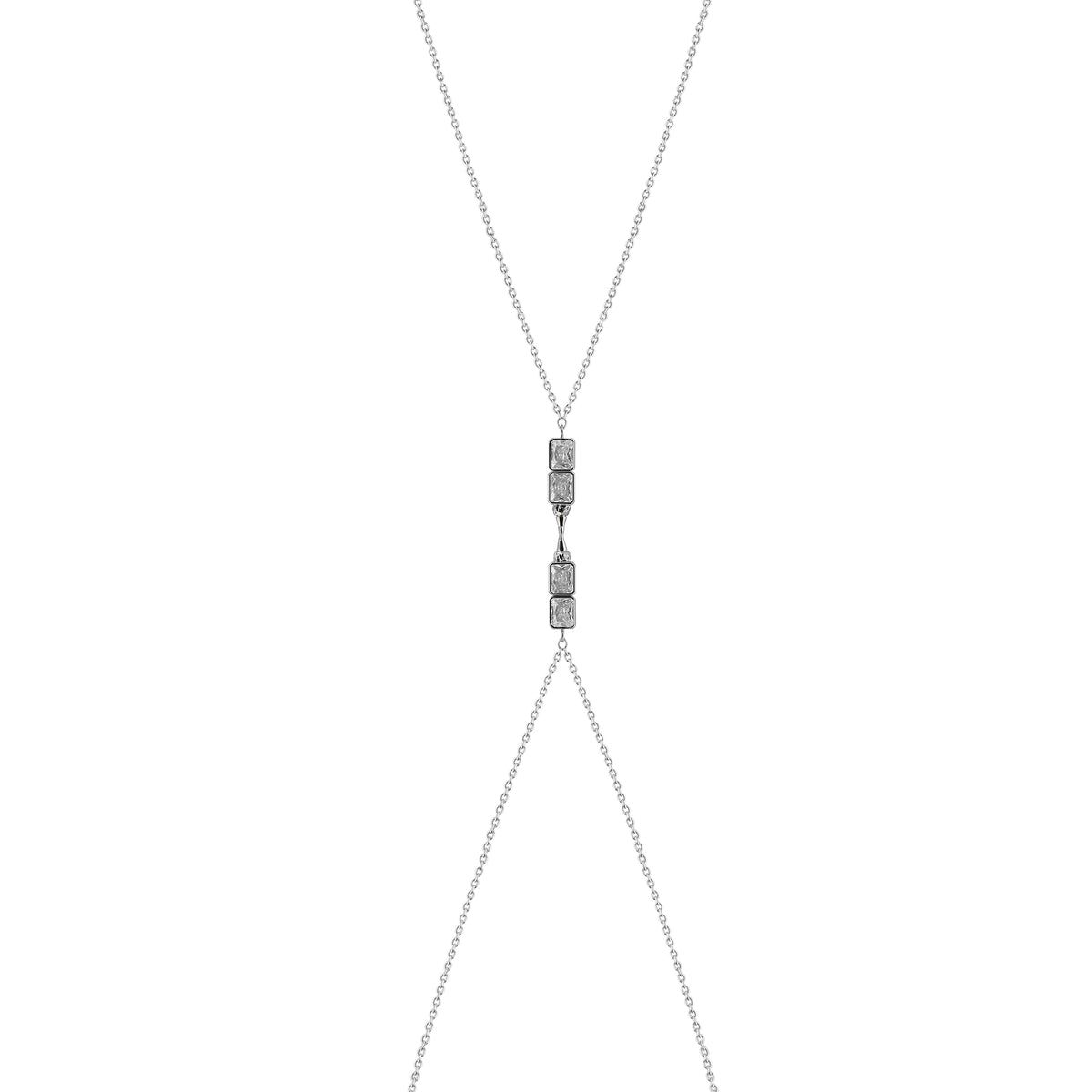 MIRA SILVER BODYCHAIN