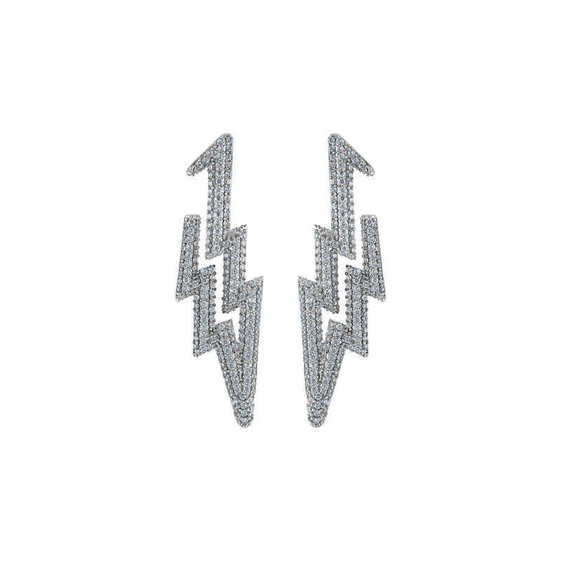 BARQ  SILVER EARRINGS