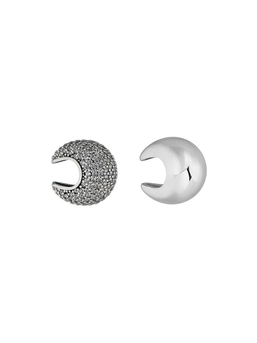 ELYA SILVER CUFF SET