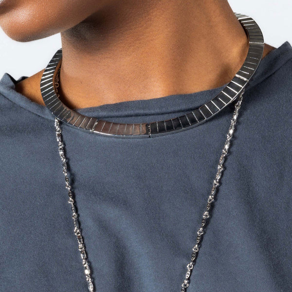 HIRA SILVER NECKLACE