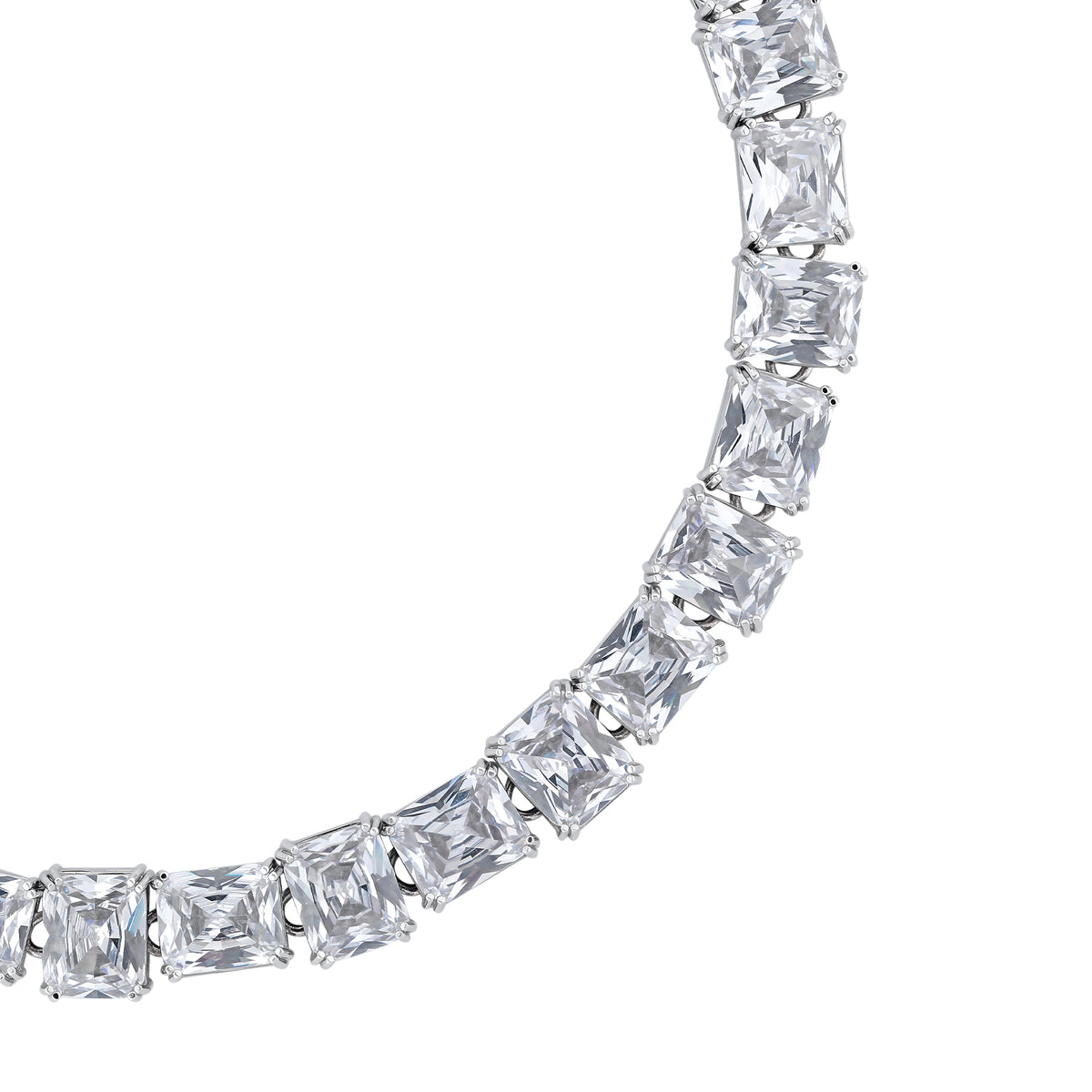 LUCIA SILVER NECKLACE
