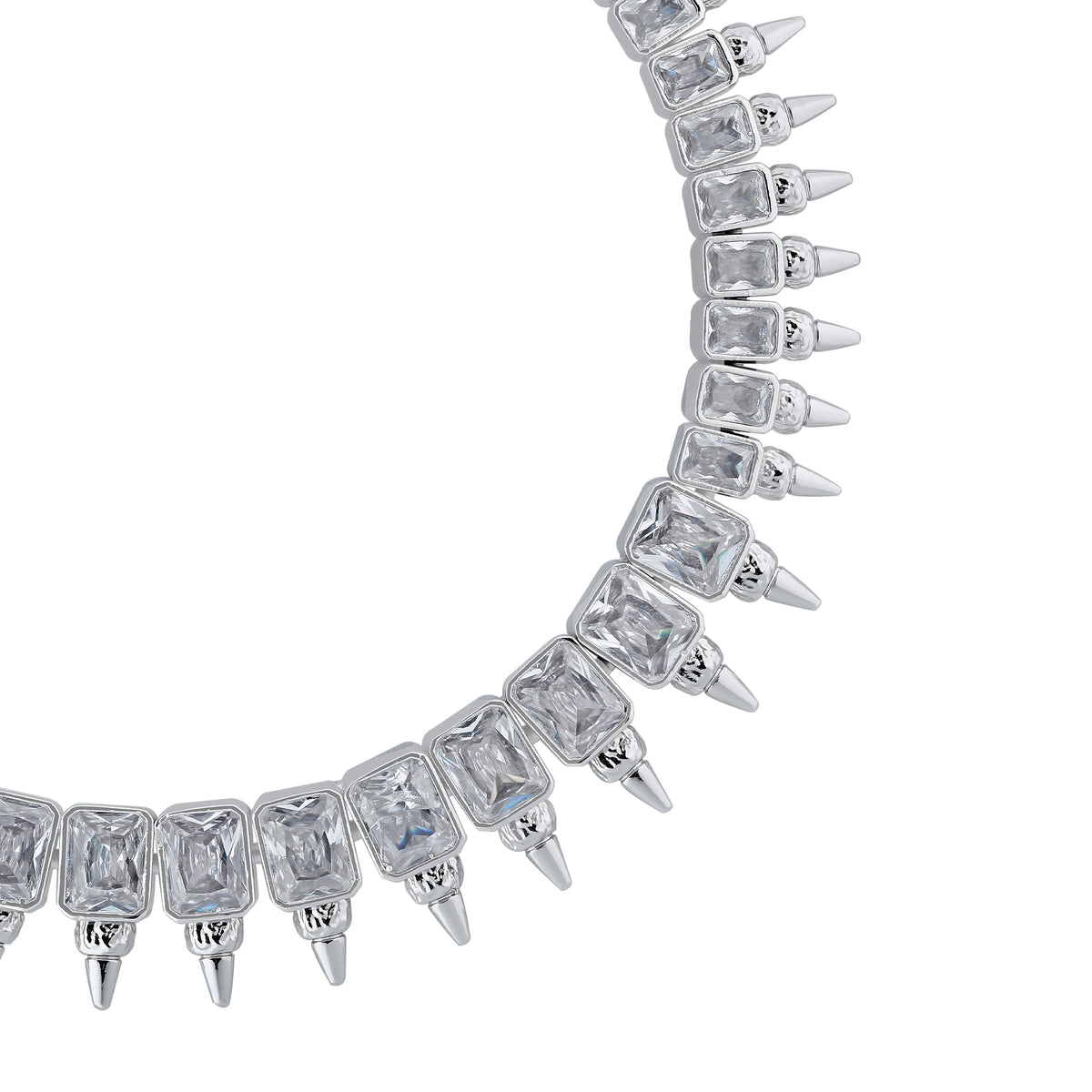 MIRA SILVER NECKLACE