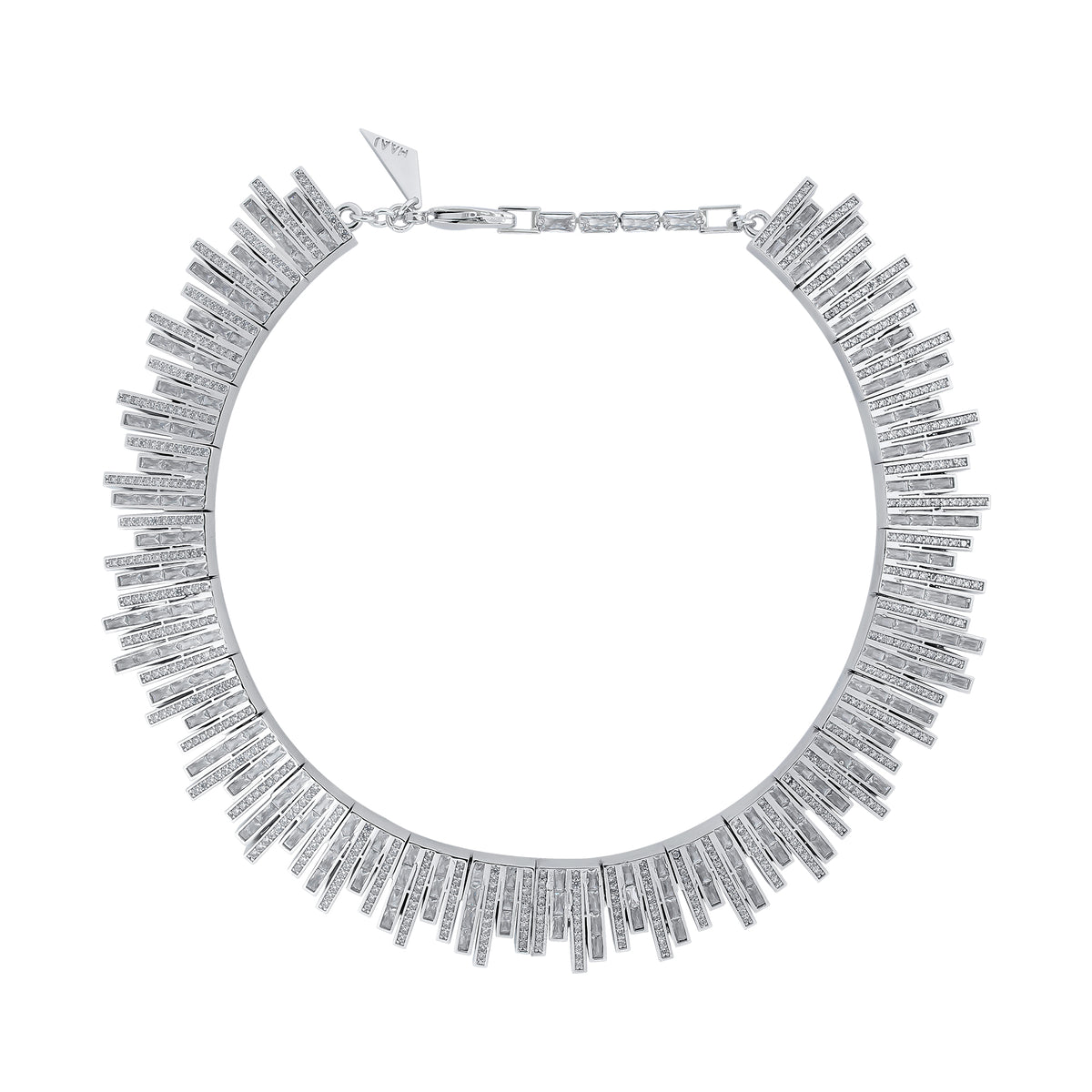 TALIS SILVER CUFF NECKLACE