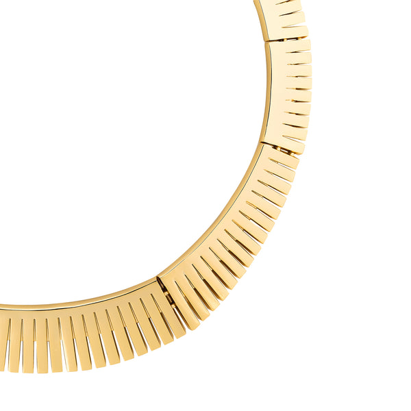 HIRA GOLD CUFF NECKLACE