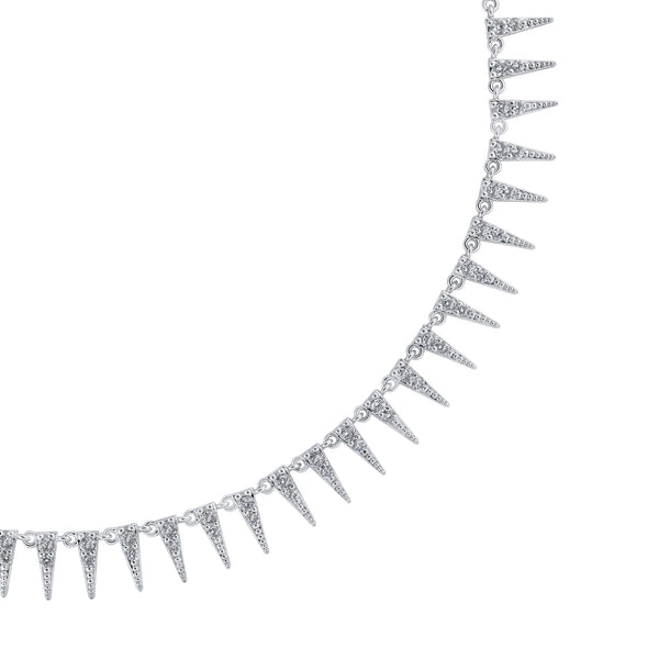 SITARA SILVER NECKLACE