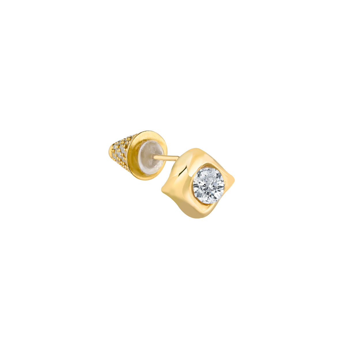 TARA GOLD EARRING SET