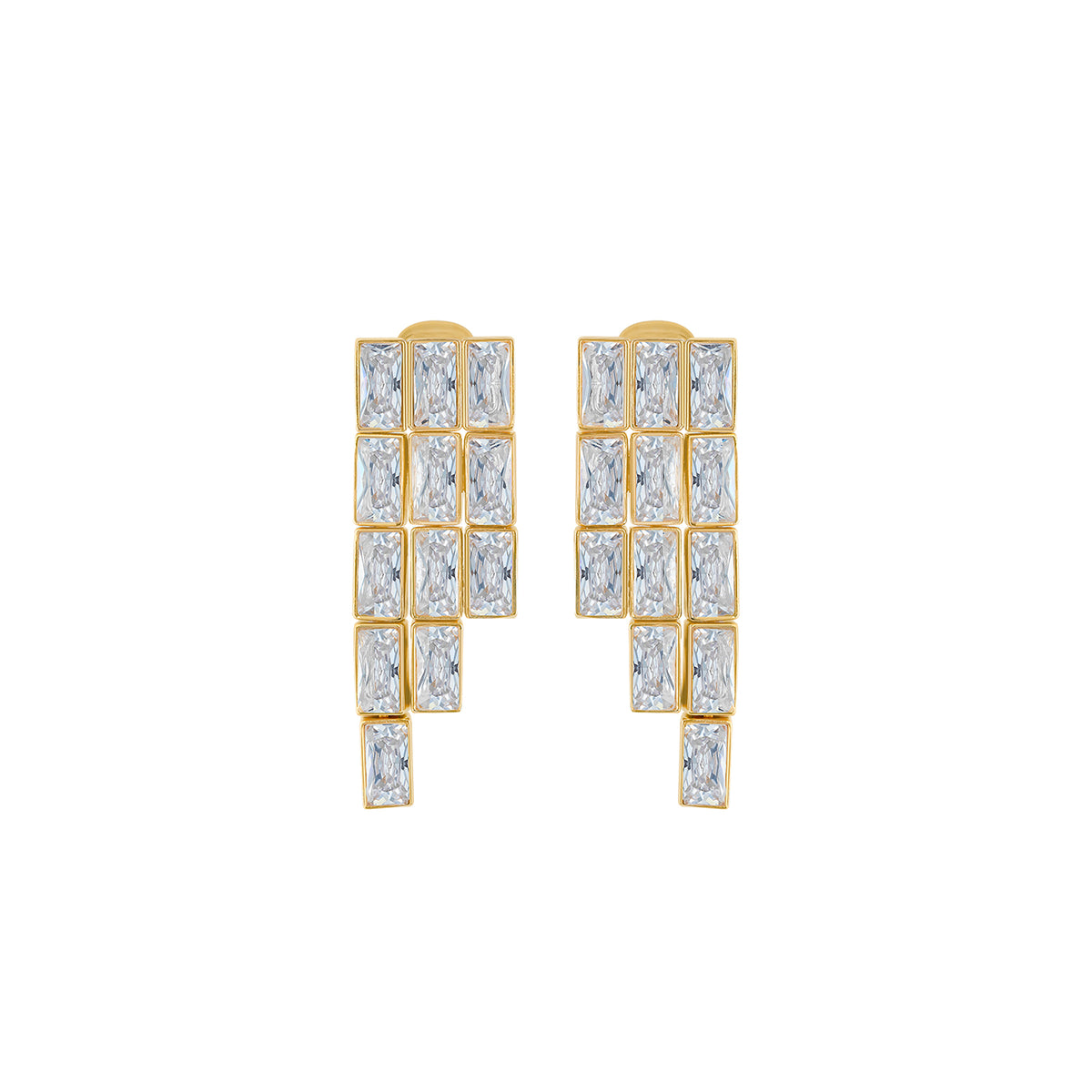 LEILA GOLD EARRINGS