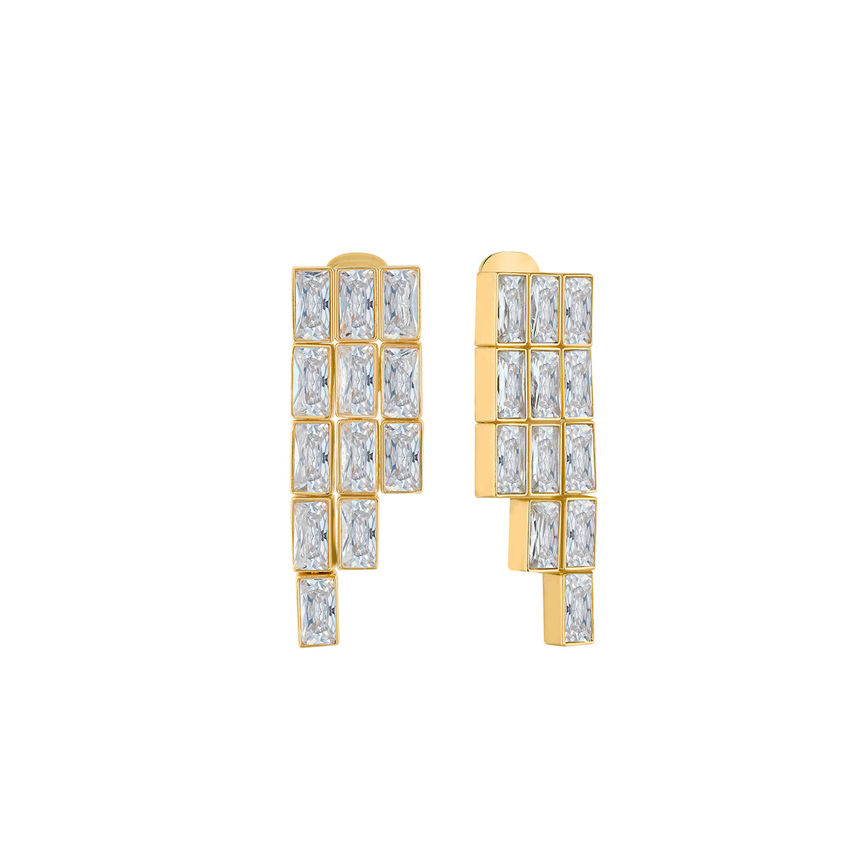 LEILA GOLD EARRINGS