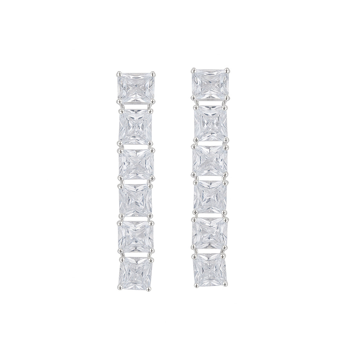 LUCIA SILVER EARRINGS