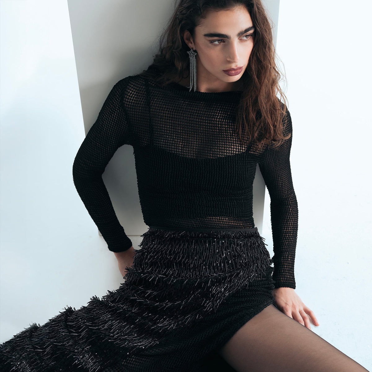 SIMIN TULLE DRESS