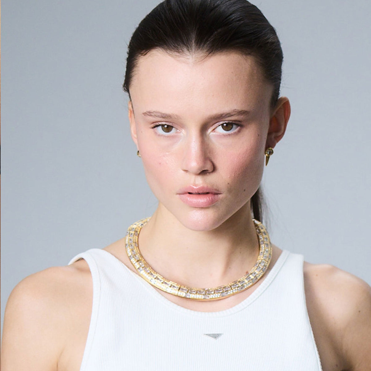 NOOR SILVER NECKLACE